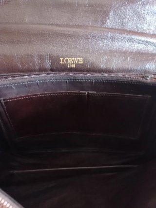 Bolso Loewe Piel Cocodrilo Auténtico