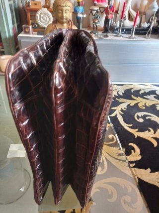 Bolso Loewe Piel Cocodrilo Auténtico