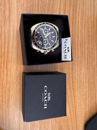 Reloj Coach Charter 44mm Nuevo