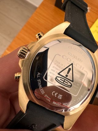 Reloj Coach Charter 44mm Nuevo