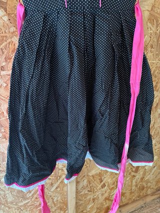 Abito Dirndl Krüger Madl nero e pois