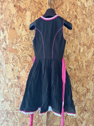 Abito Dirndl Krüger Madl nero e pois