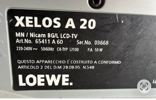 TV Loewe Plana Xelos A 20