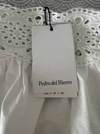 Blusa Pedro del Hierro blanca