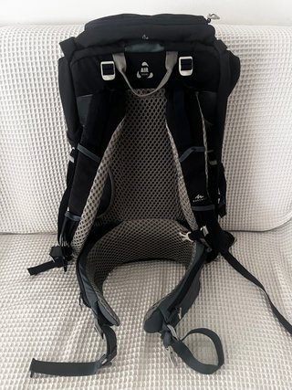 Mochila senderismo o campamentos 30L azules