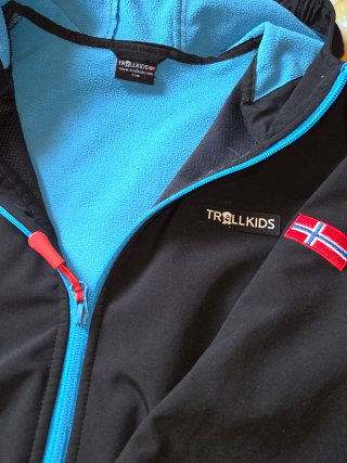 Chaqueta Softshell Trollkids Talla 15-16 Años