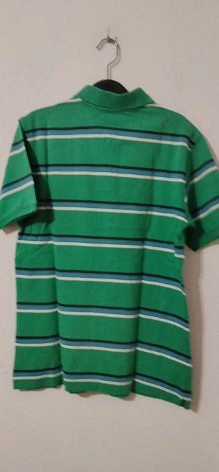 Polo Tommy Hilfiger Verde Talla 16-18 años