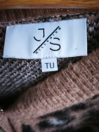 Chaqueta francesa animal print