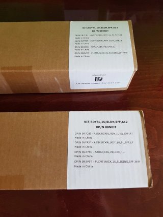 Kit guías deslizantes DELL 1U