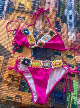 Bikini Shein Multicolor Taglia Unica