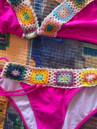 Bikini Shein Multicolor Taglia Unica
