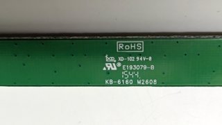 Pulsantiera TV United LED32H26 KB-6160 M2608