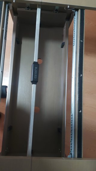 Mesa consola extensible madera