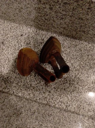 2 Antiguas Planchas de Hierro