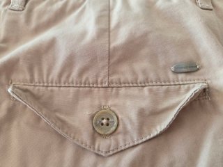 Pantalón corto chino Mango beige