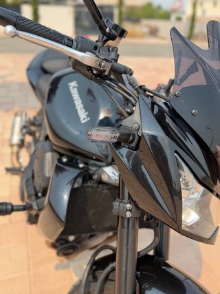 Kawasaki Z750 Naked Negra 2012