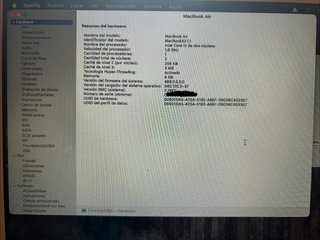 MacBook Air 2015 Plata con carcasa Mapa Mundial