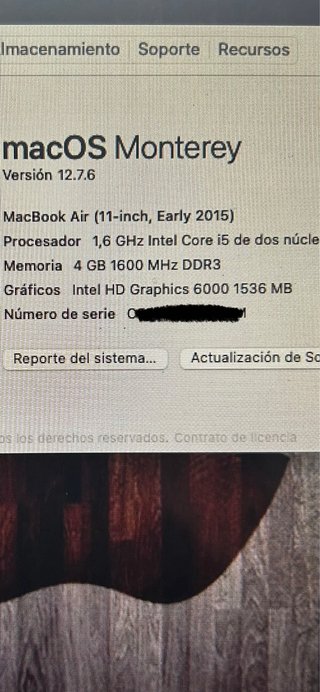 MacBook Air 2015 Plata con carcasa Mapa Mundial