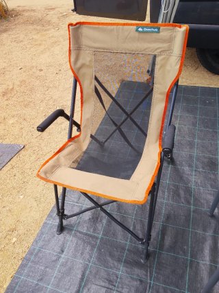 2 Sillas plegables Quechua,