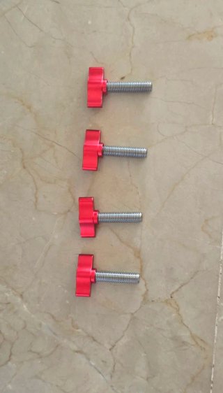 Kit 4 Tornillos Foil sin herramientas