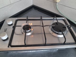 Placa de gas Beko con encendido eléctrico