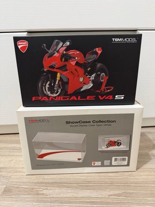 TSM Model Ducati Panigale V4 S 1:12 con urna