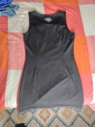 Vestido de tirantes con estampado