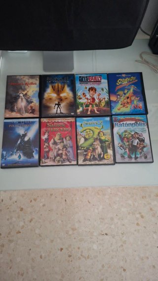 4 Películas Disney DVD (Español)