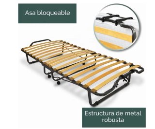 Cama Plegable 200x90 cm