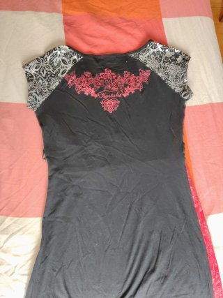 Vestido estampado floral talla M