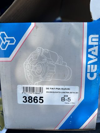 Motor de Arranque