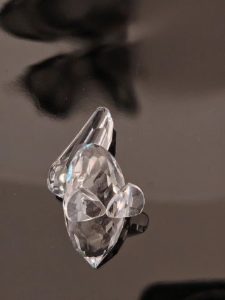 Pellicano Swarovski cristallo