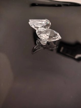 Pellicano Swarovski cristallo