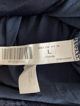 Blusa Stradivarius Azul Talla L