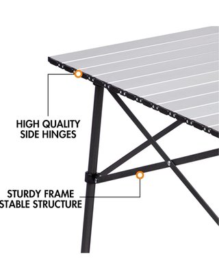Mesa Camping Plegable Ligera y resistente
