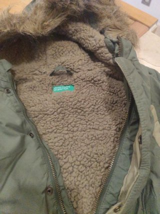 Chaqueta invierno forro borreguito T2