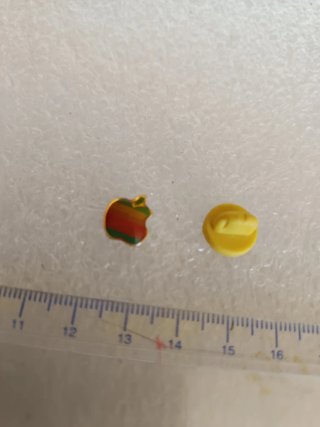 pin apple años 80