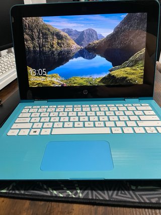 Portátil HP Táctil Reversible Azul NEGOCIABLE
