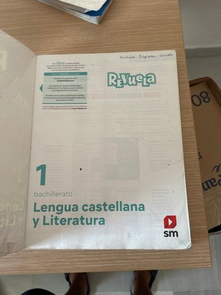 Lengua castellana y literatura 1 Bachillerato