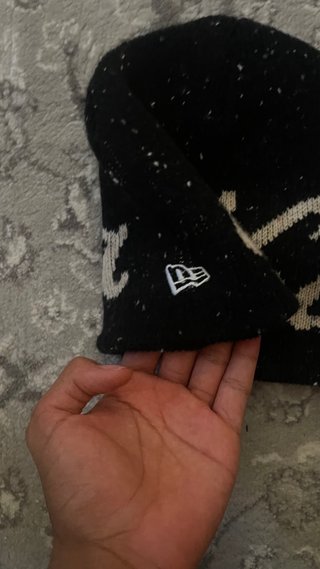 Gorro New Era Negro y Blanco