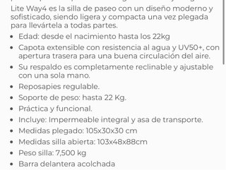 Silla de paseo Chicco Little Way