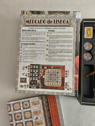 Mercado de Lisboa - Jogo de Tabuleiro