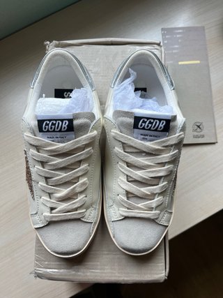 Zapatillas Golden Goose Beige/Plata