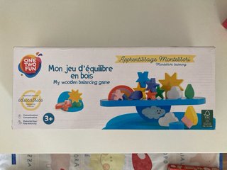 Juego de equilibrio de madera Mon jeu d'équilibre