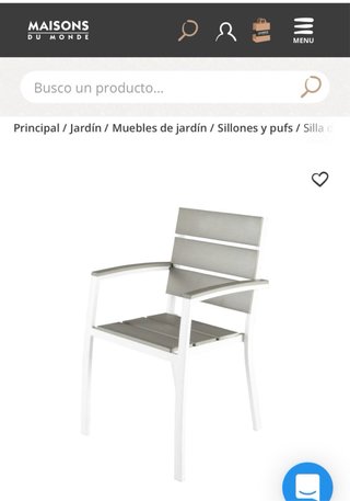 Mesa extensible jardín Maisons du Monde