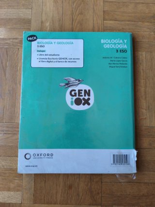 Biología y Geología 3º ESO. Libro del estudiant...