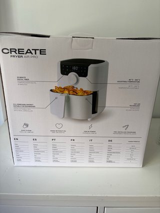 Freidora de aire CREATE NUEVA!