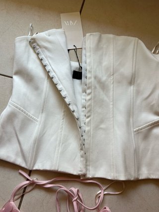 Lote 2 Tops Zara Talla L