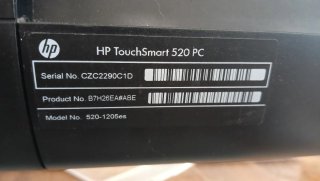 HP 520pc Ordenador Monoblock