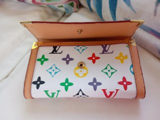 Portafoglio Louis Vuitton Multicolor